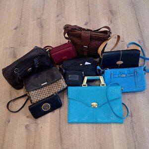 Lots 9 x Piece Crossbody / 1 wallet & Shoulder Bag Bundle – Wholesale lot